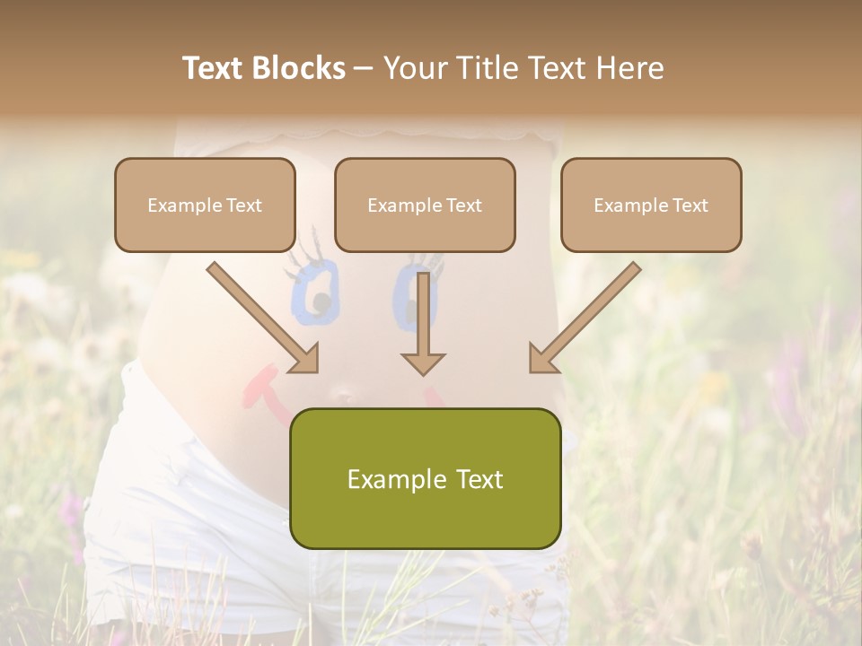 Cute Home Parenting PowerPoint Template