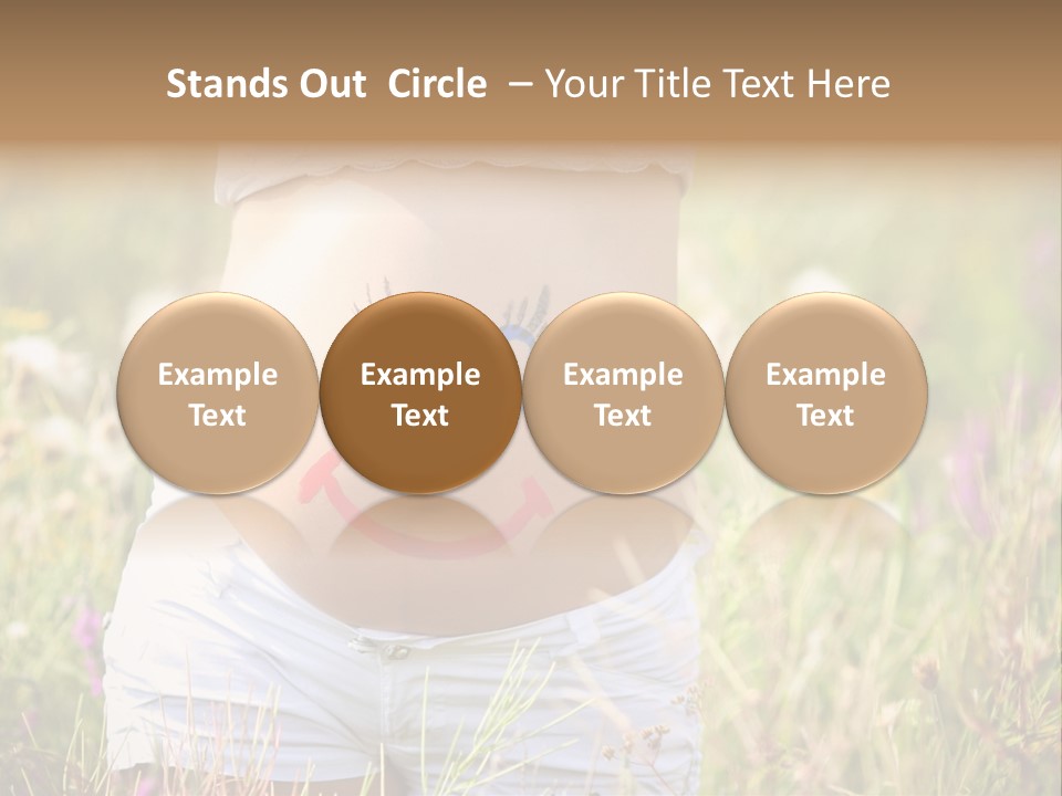 Cute Home Parenting PowerPoint Template
