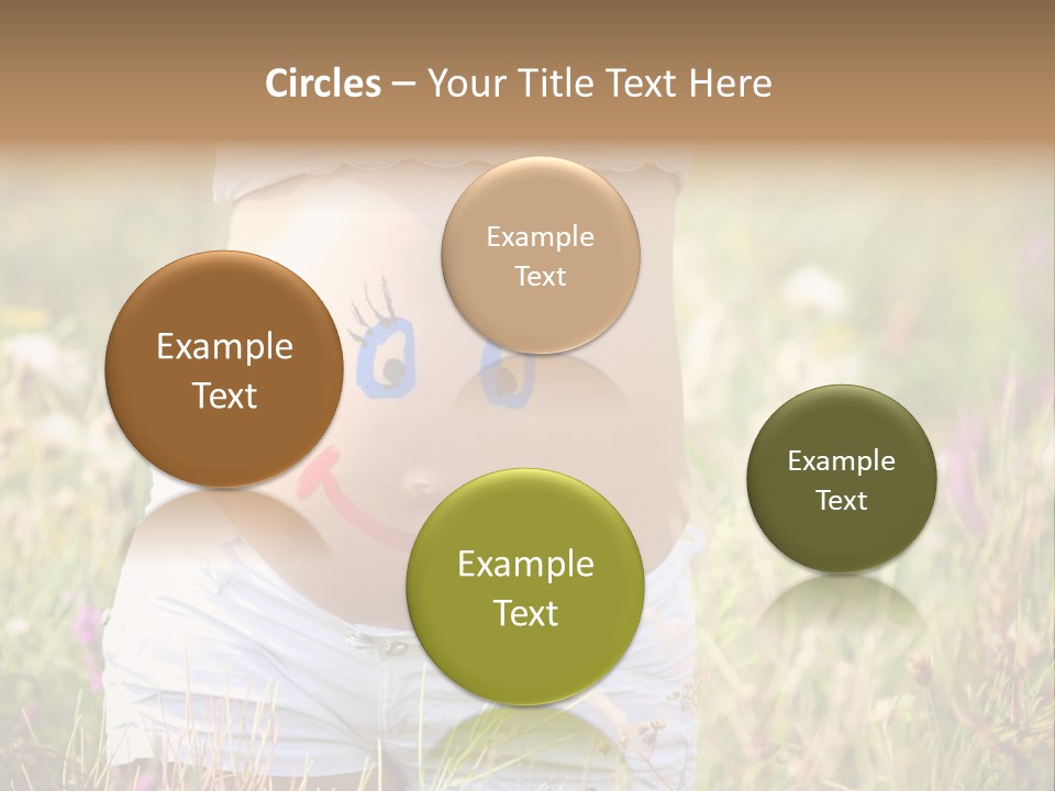 Cute Home Parenting PowerPoint Template