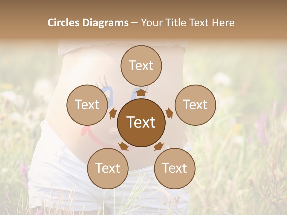 Cute Home Parenting PowerPoint Template