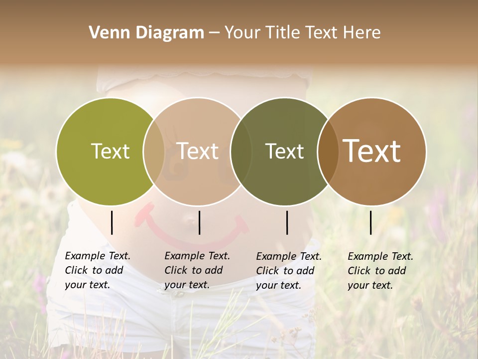 Cute Home Parenting PowerPoint Template