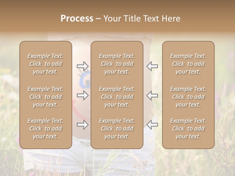 Cute Home Parenting PowerPoint Template