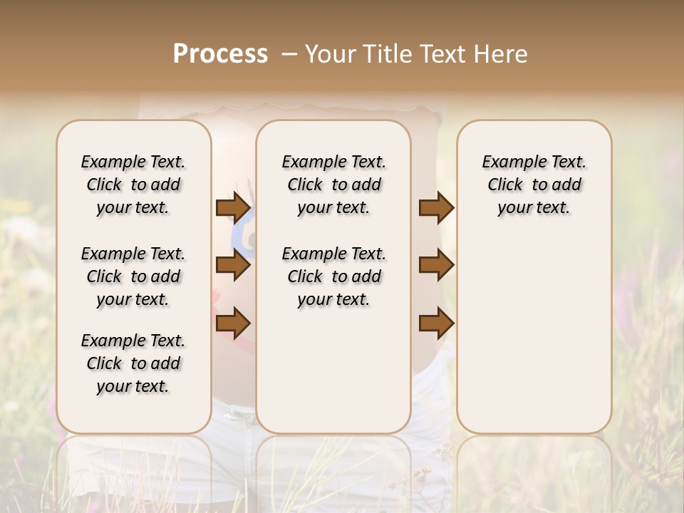 Cute Home Parenting PowerPoint Template