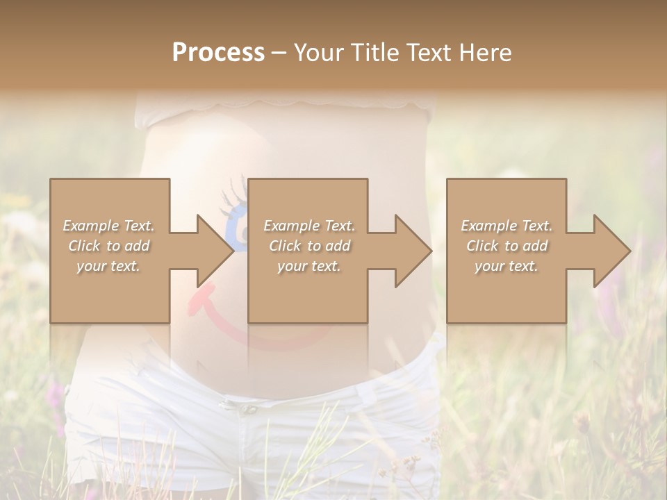 Cute Home Parenting PowerPoint Template