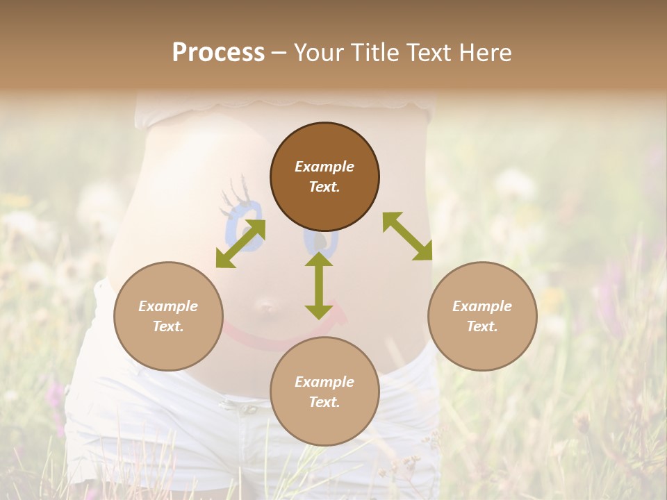 Cute Home Parenting PowerPoint Template