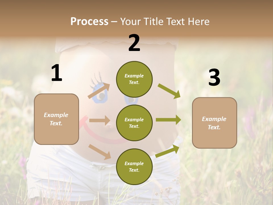 Cute Home Parenting PowerPoint Template