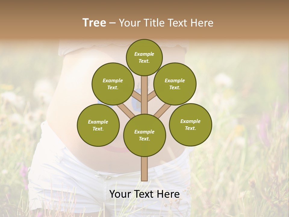 Cute Home Parenting PowerPoint Template