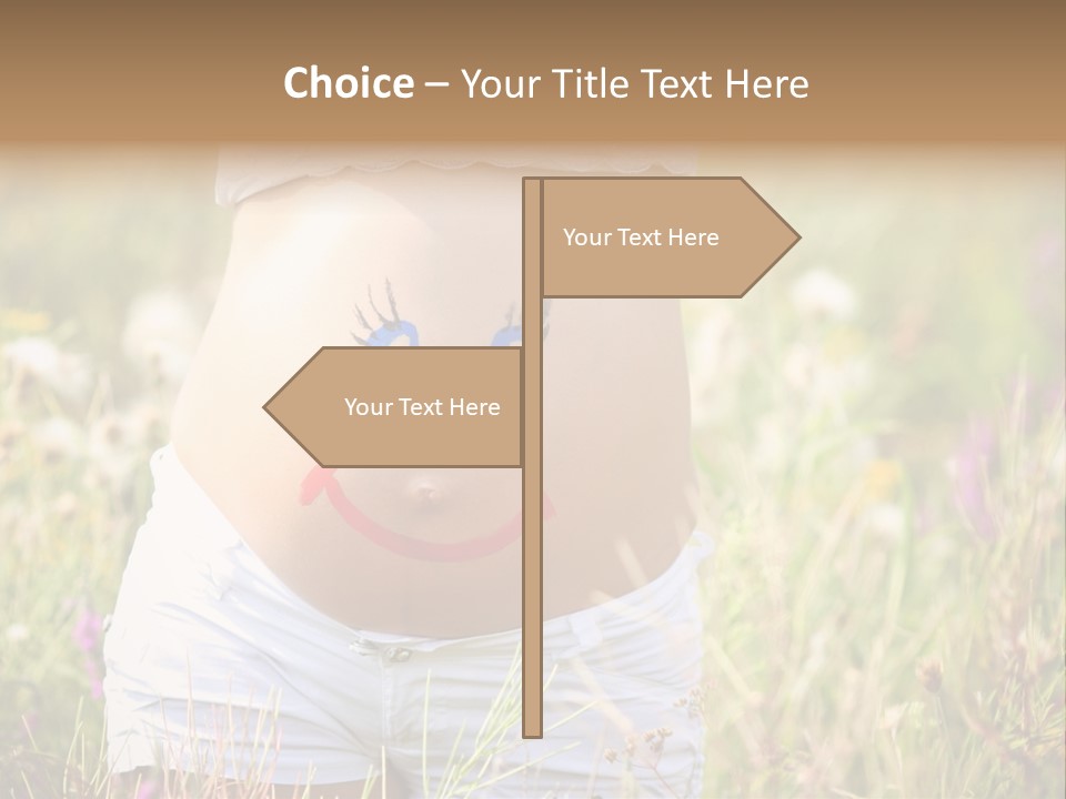 Cute Home Parenting PowerPoint Template