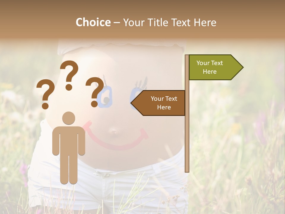 Cute Home Parenting PowerPoint Template