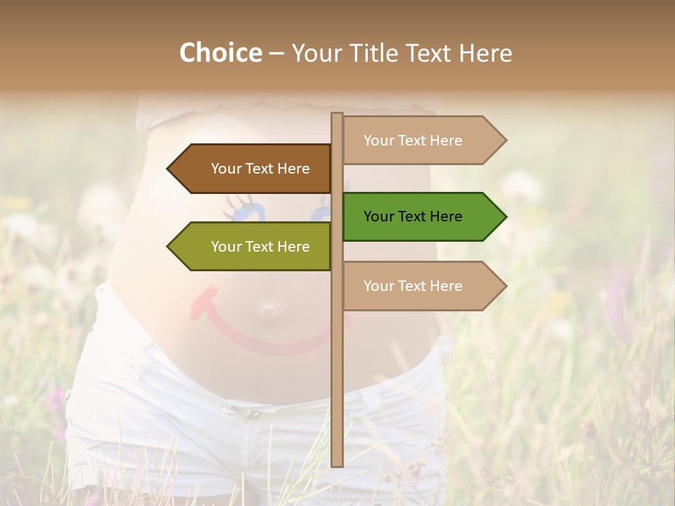 Cute Home Parenting PowerPoint Template