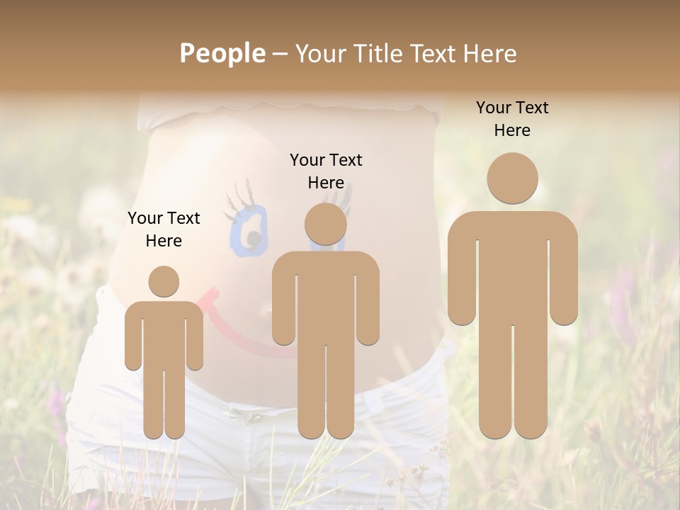 Cute Home Parenting PowerPoint Template