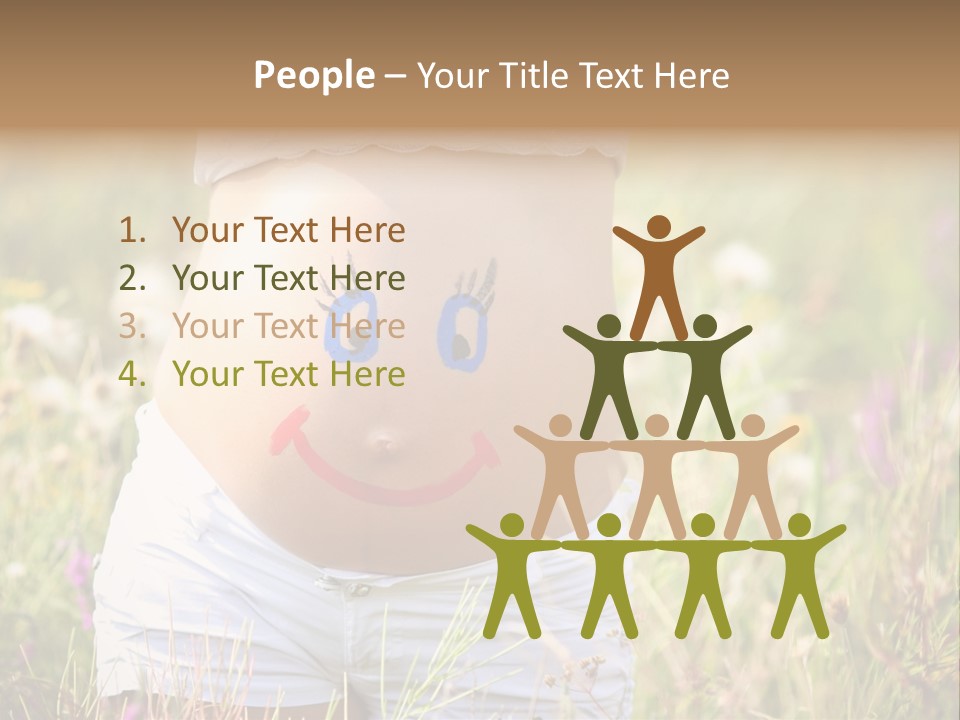Cute Home Parenting PowerPoint Template