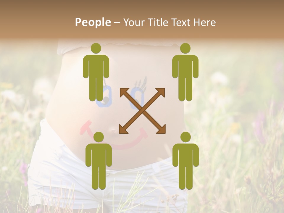 Cute Home Parenting PowerPoint Template