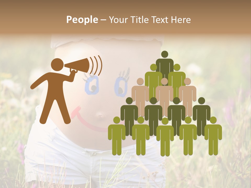 Cute Home Parenting PowerPoint Template