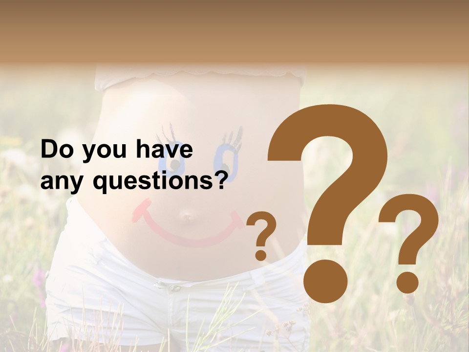 Cute Home Parenting PowerPoint Template