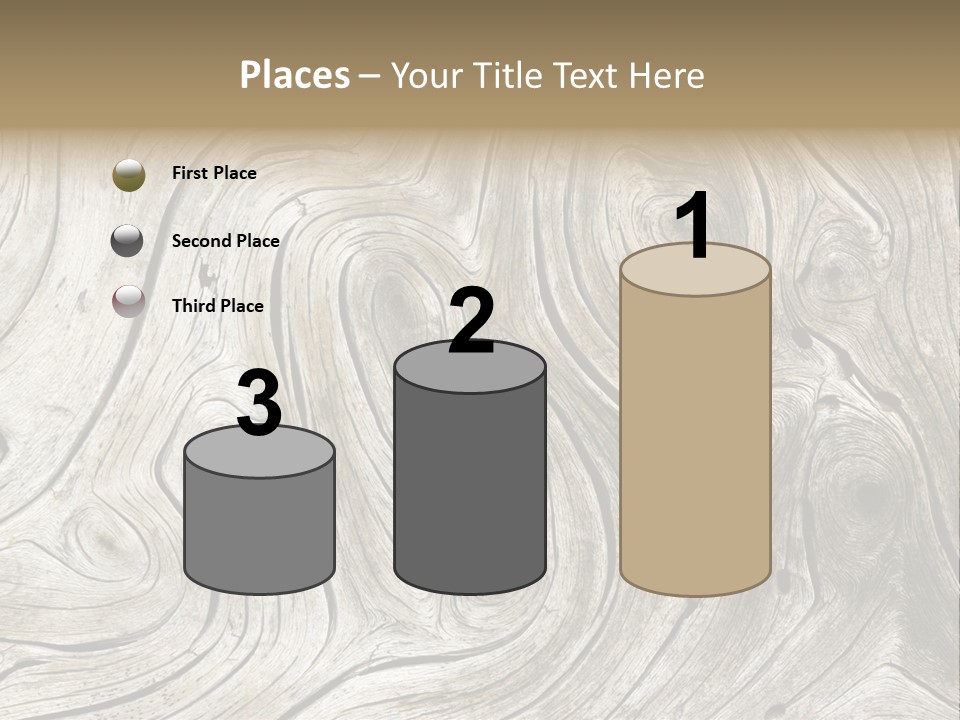 Water Bay Boat PowerPoint Template