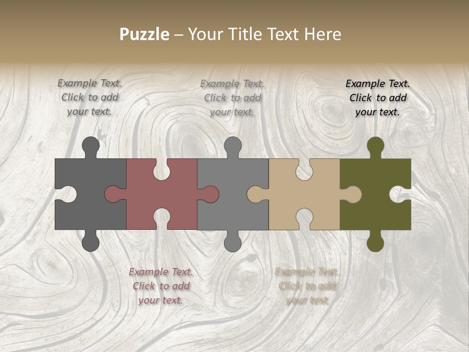 Water Bay Boat PowerPoint Template