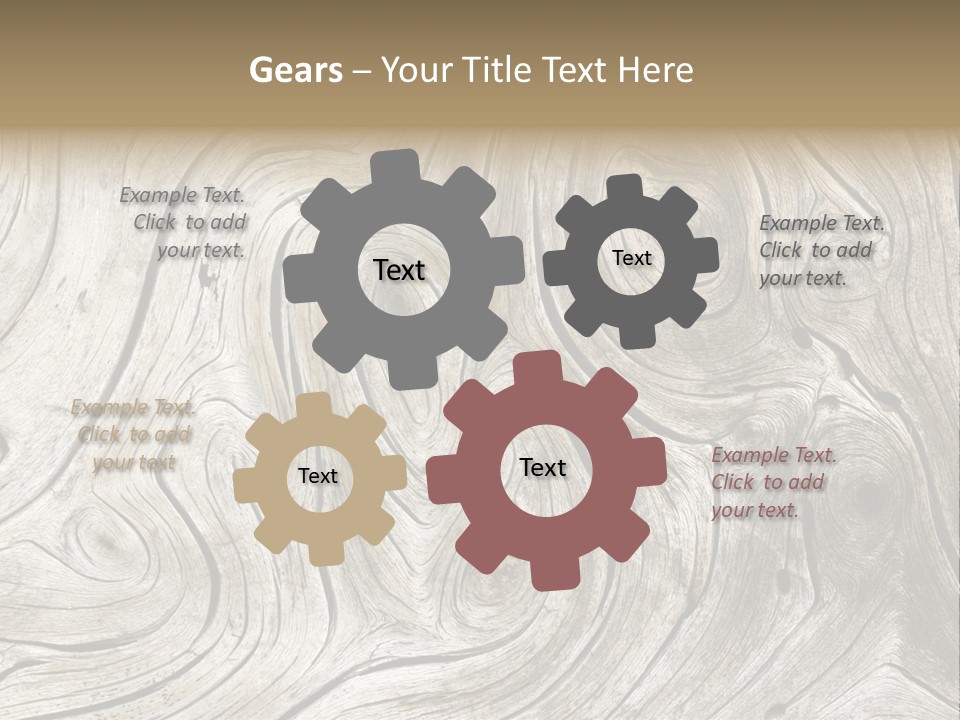 Water Bay Boat PowerPoint Template