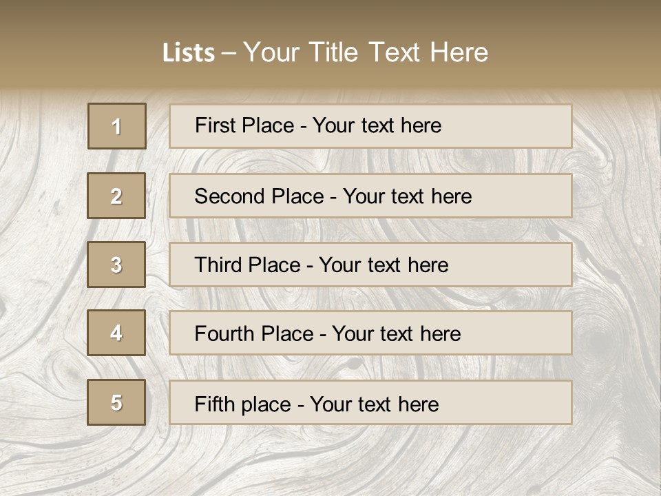 Water Bay Boat PowerPoint Template