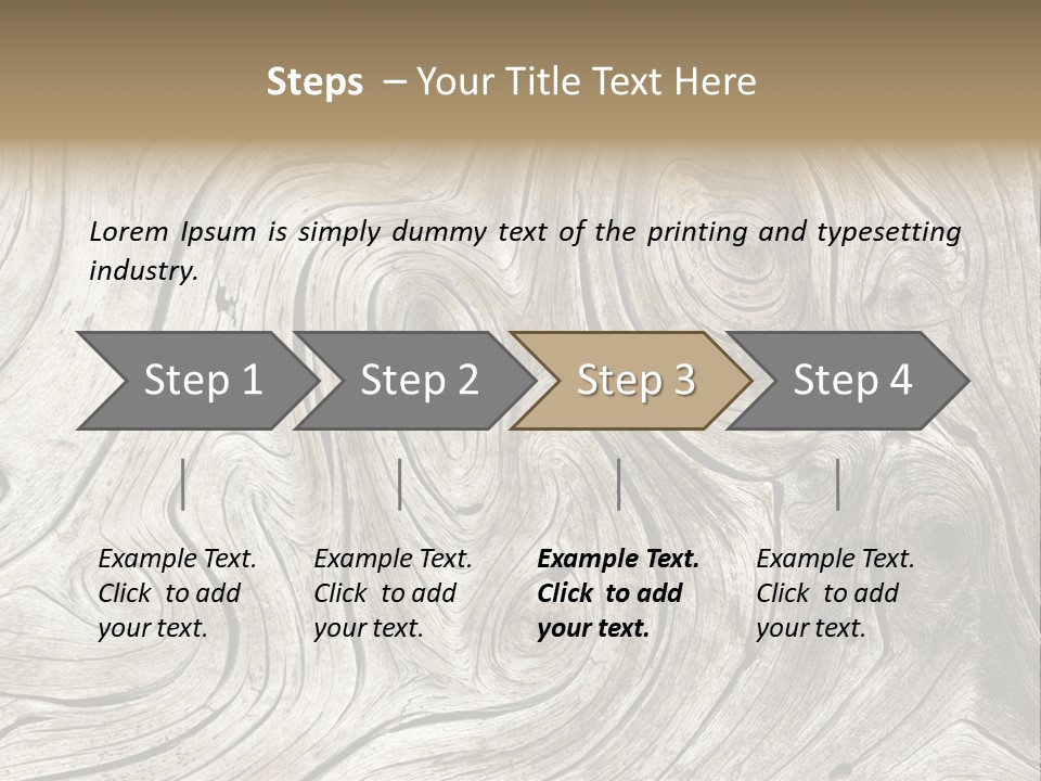 Water Bay Boat PowerPoint Template