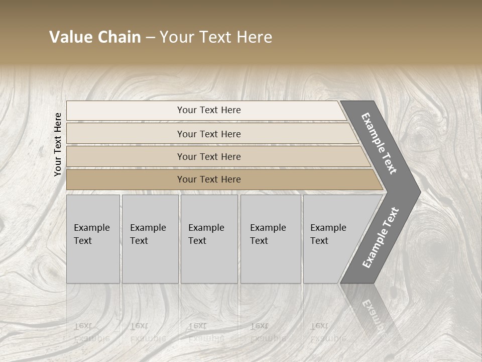 Water Bay Boat PowerPoint Template