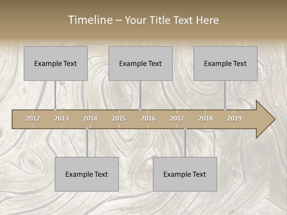 Water Bay Boat PowerPoint Template