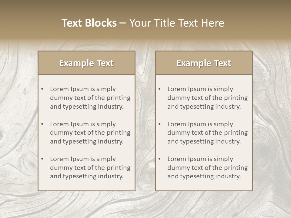 Water Bay Boat PowerPoint Template
