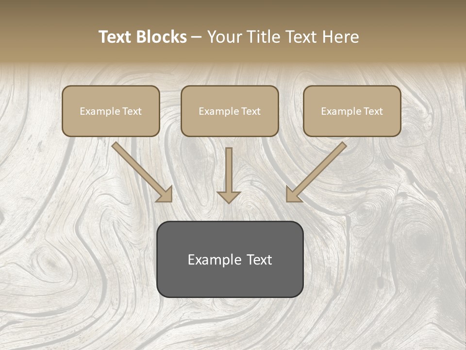 Water Bay Boat PowerPoint Template