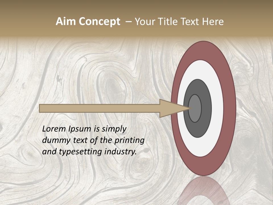 Water Bay Boat PowerPoint Template