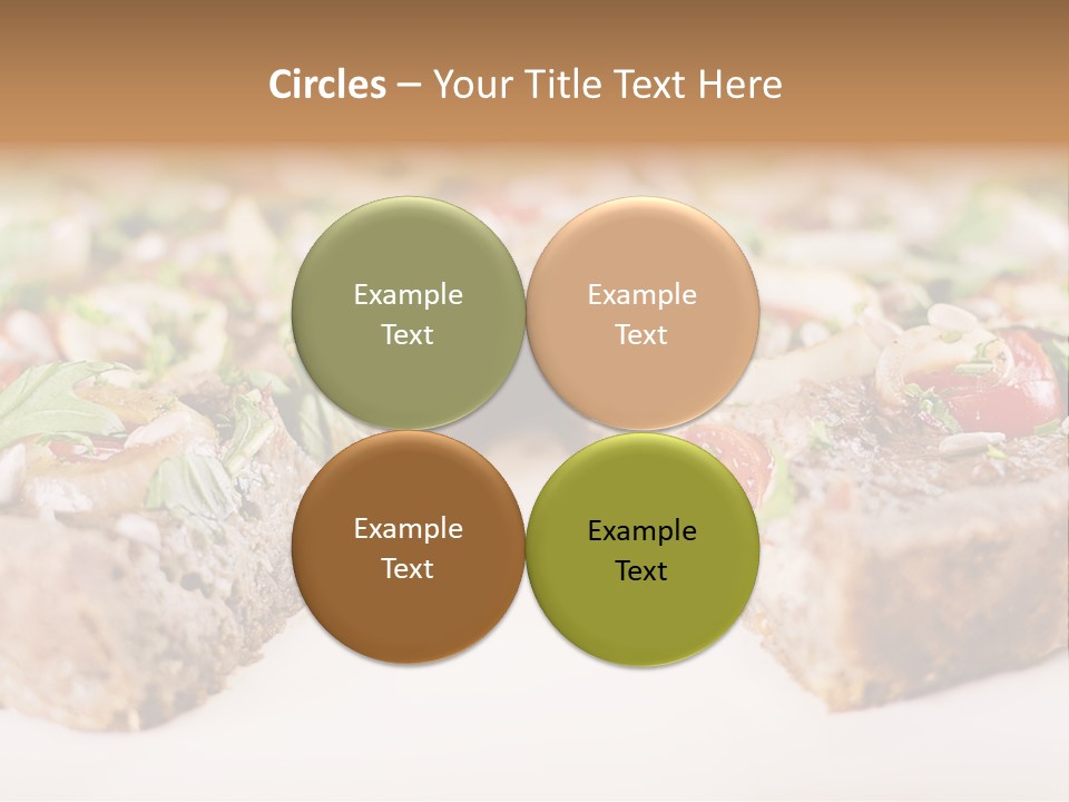 Tarte Healthy Plate PowerPoint Template
