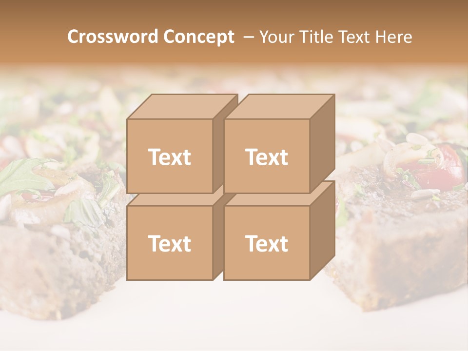 Tarte Healthy Plate PowerPoint Template