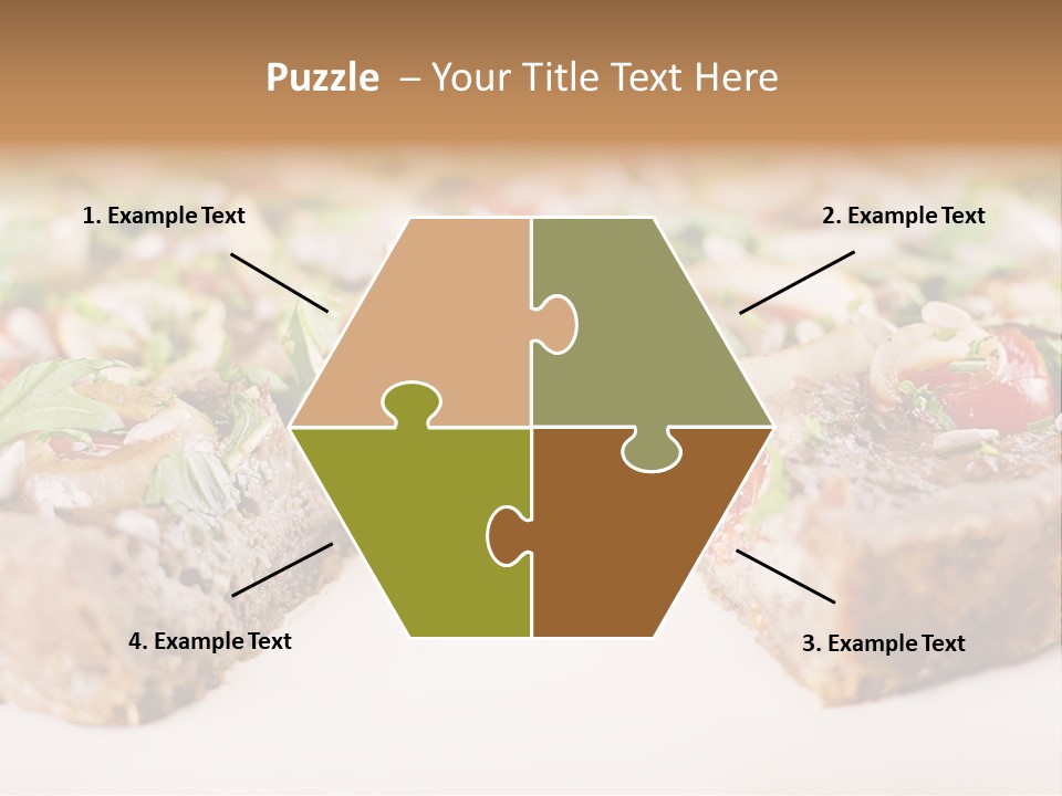 Tarte Healthy Plate PowerPoint Template