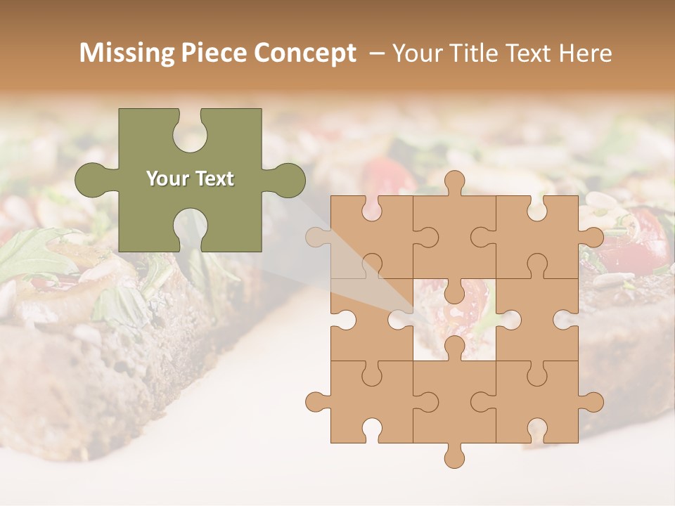 Tarte Healthy Plate PowerPoint Template