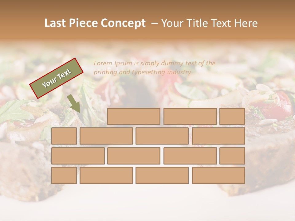 Tarte Healthy Plate PowerPoint Template