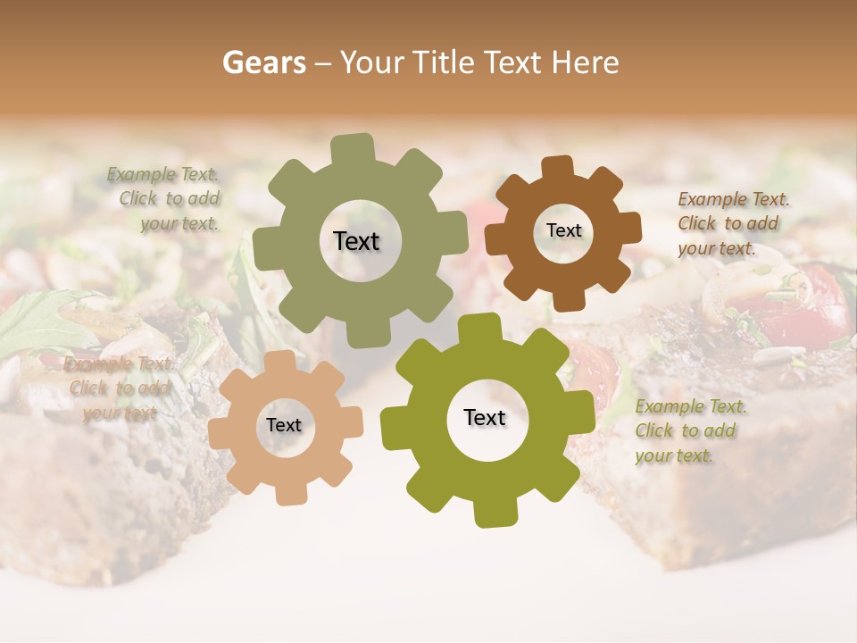 Tarte Healthy Plate PowerPoint Template