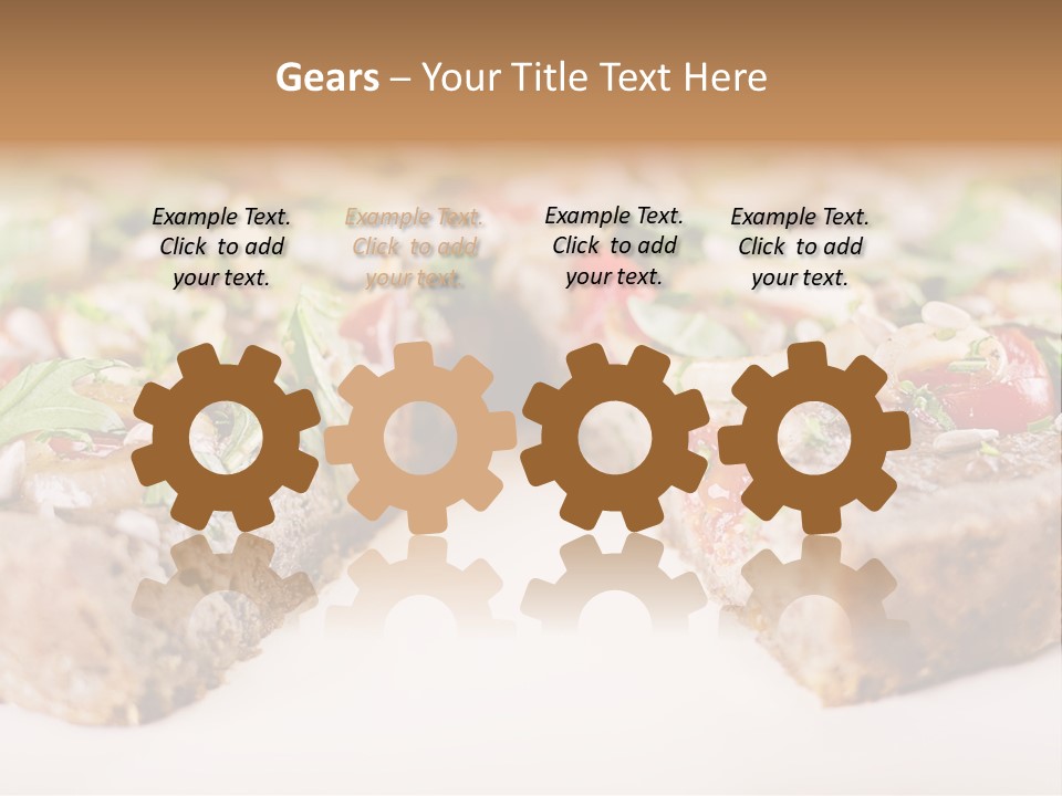 Tarte Healthy Plate PowerPoint Template