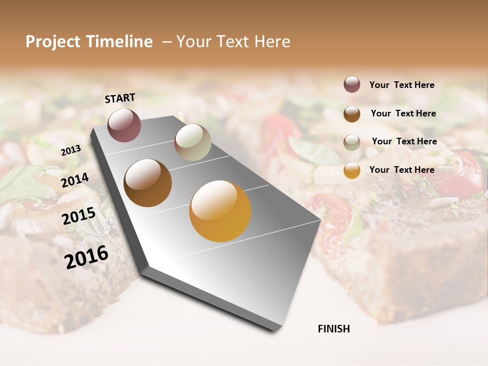 Tarte Healthy Plate PowerPoint Template