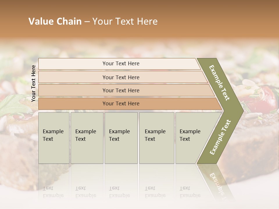 Tarte Healthy Plate PowerPoint Template