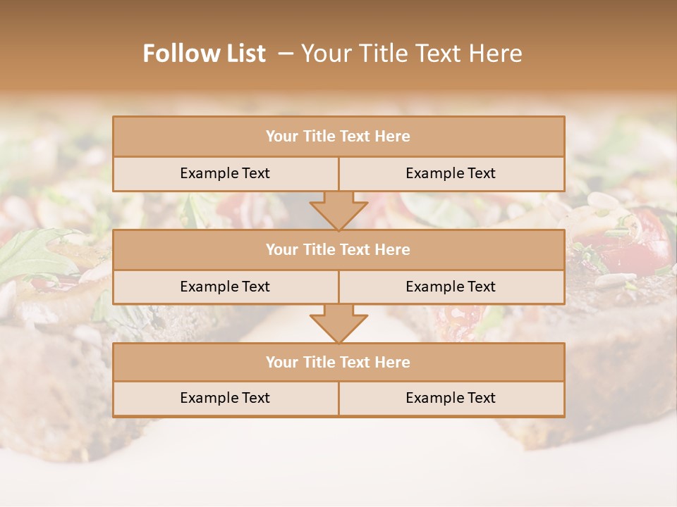 Tarte Healthy Plate PowerPoint Template