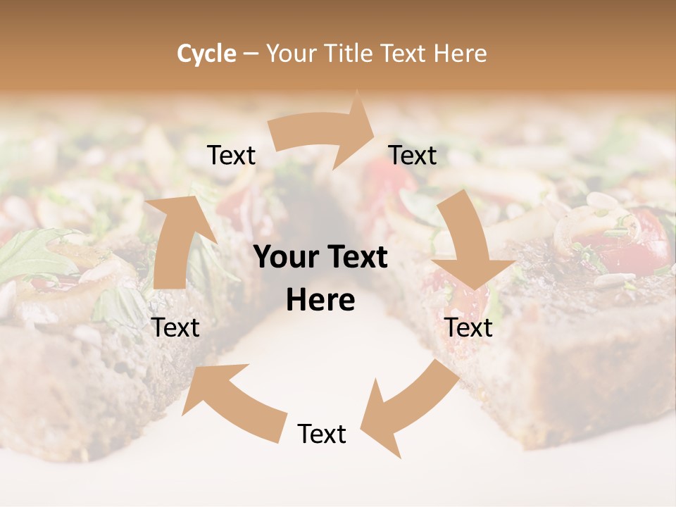 Tarte Healthy Plate PowerPoint Template