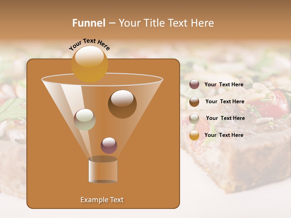 Tarte Healthy Plate PowerPoint Template
