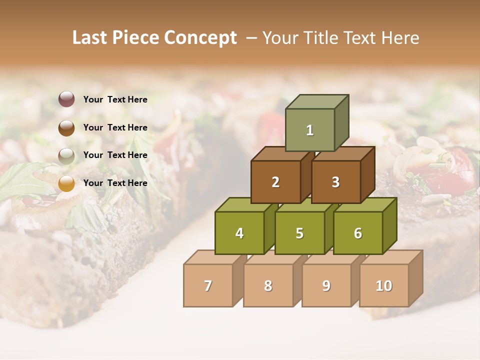 Tarte Healthy Plate PowerPoint Template