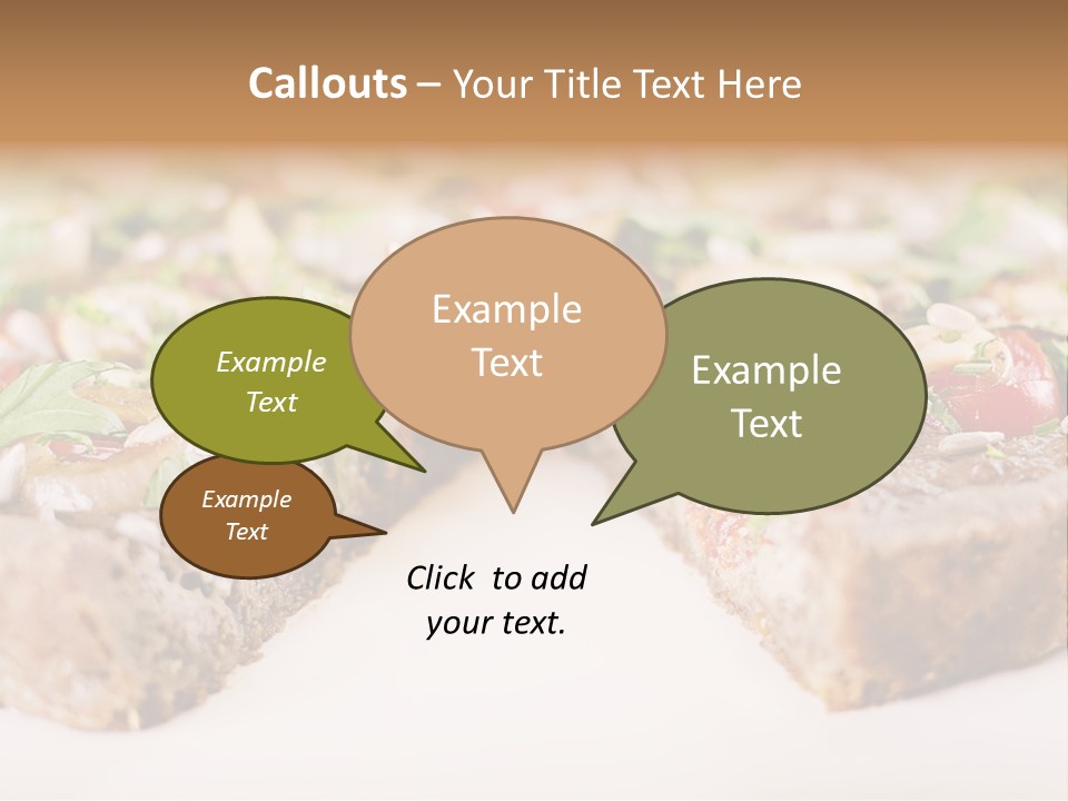 Tarte Healthy Plate PowerPoint Template
