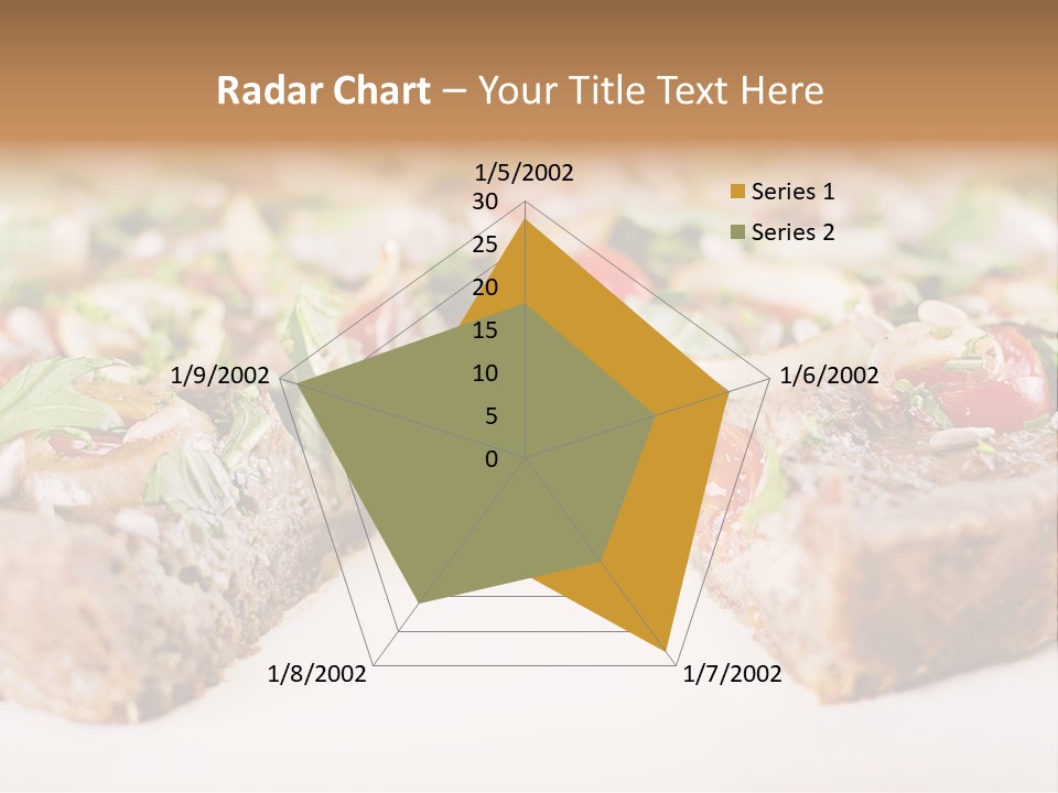 Tarte Healthy Plate PowerPoint Template