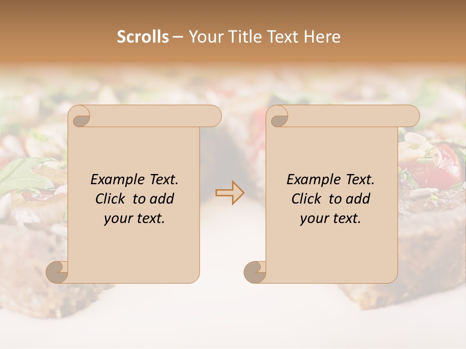 Tarte Healthy Plate PowerPoint Template