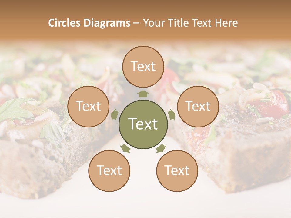 Tarte Healthy Plate PowerPoint Template