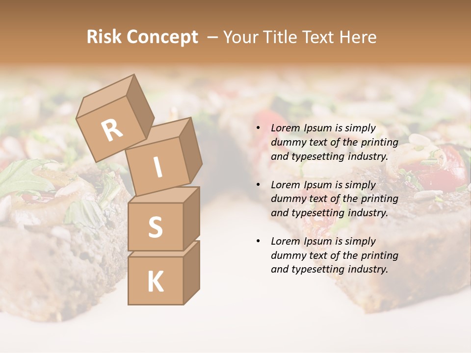 Tarte Healthy Plate PowerPoint Template