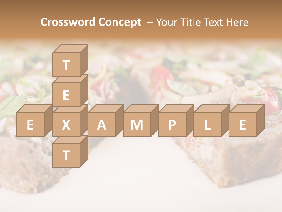 Tarte Healthy Plate PowerPoint Template