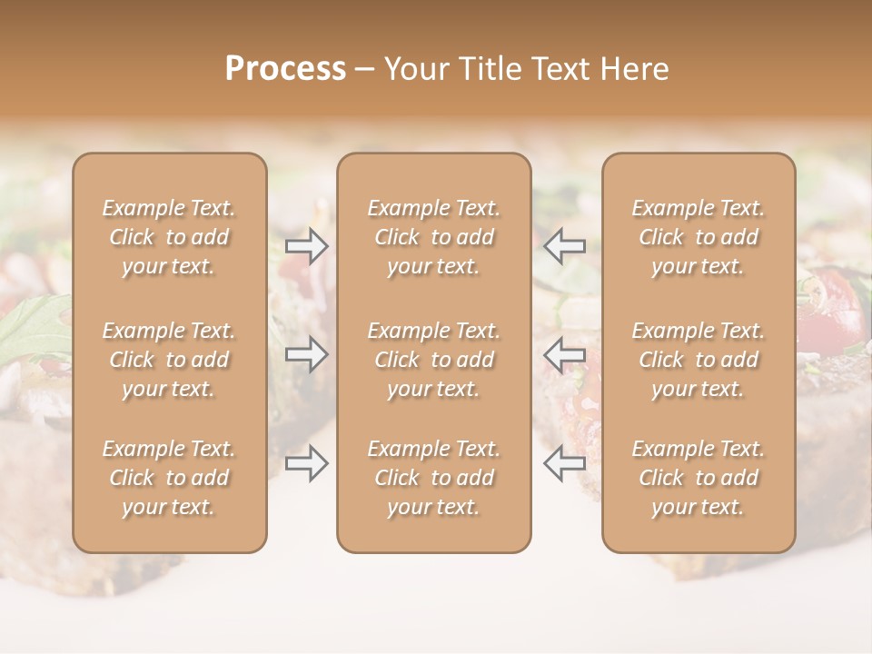Tarte Healthy Plate PowerPoint Template
