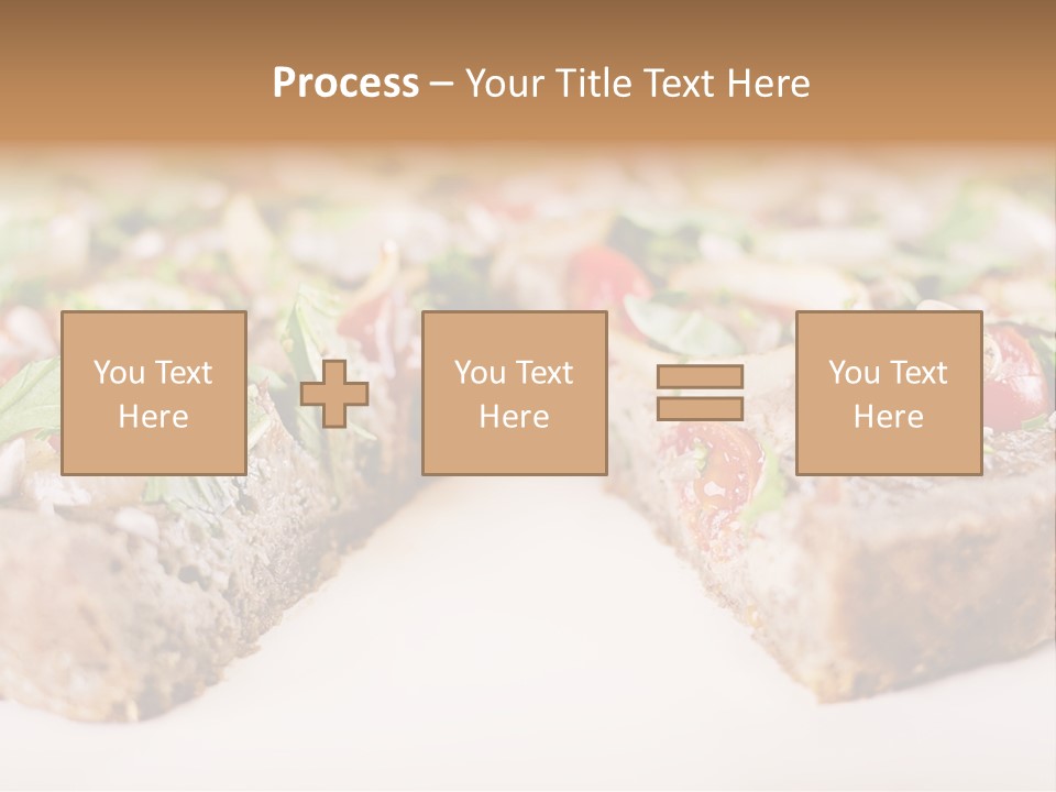 Tarte Healthy Plate PowerPoint Template